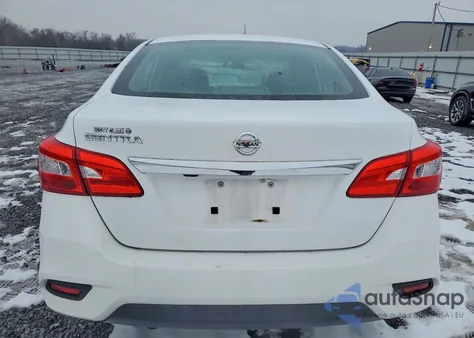 2018 Nissan Sentra S из США, поврежденный, VIN 3N1AB7AP0JY303633